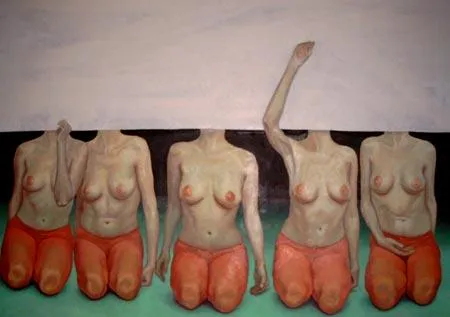 Aleksandra Chaberek in einer Einzelschau der janinebeangallery auf der Liste Köln Bild: Aleksandra Chaberek in einer Einzelschau der janinebeangallery auf der Liste Köln