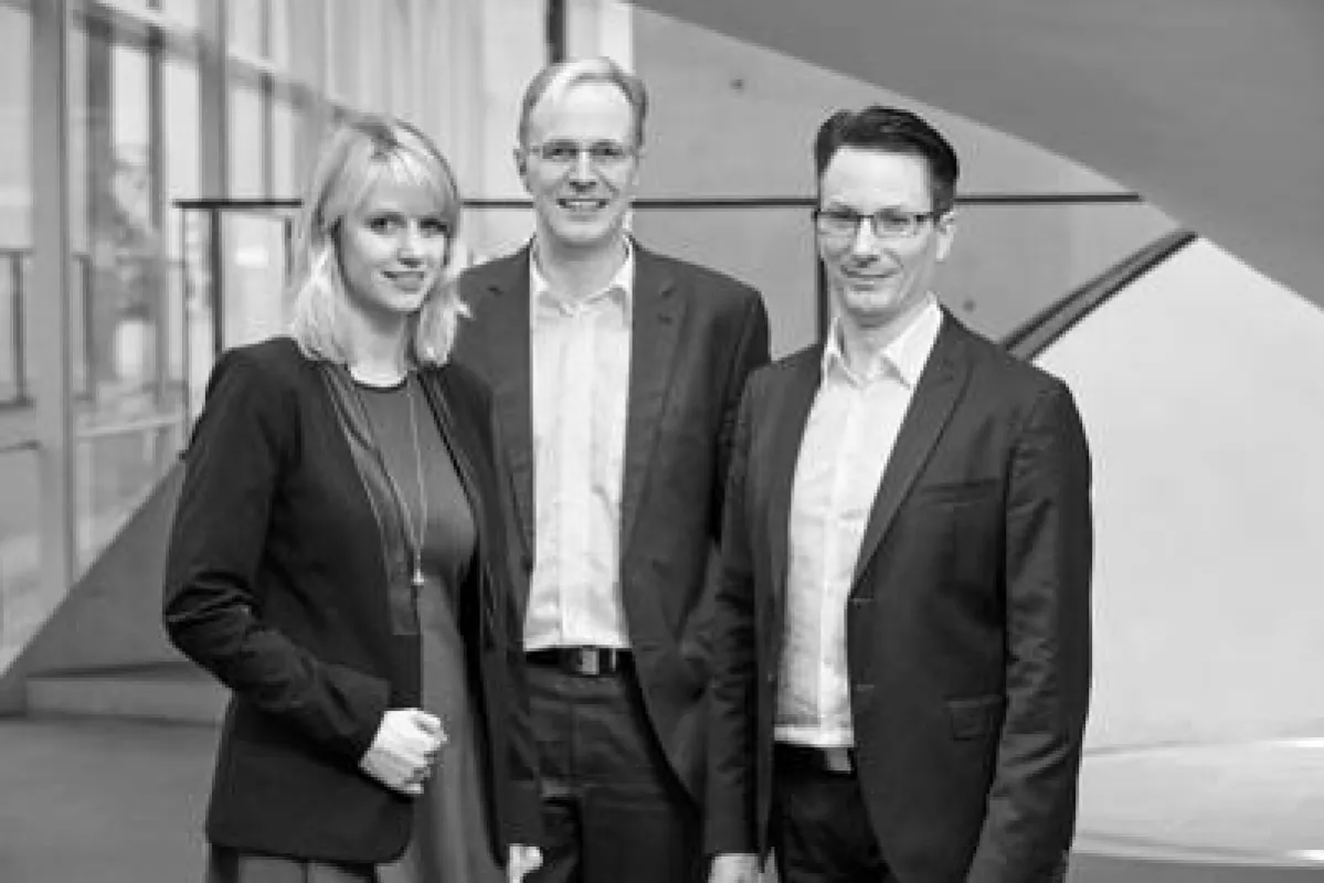 Die Führungsköpfe der RÜHLCONSULTING GRUPPE: Stephanie Lepski, Jens Eichler und Uwe Rühl /von links