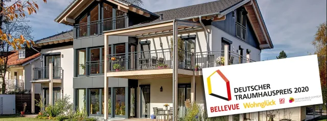 DEUTSCHER TRAUMHAUSPREIS 2020 / Sonnleitner gewinnt 1x GOLD und 3x SILBER! Bild: DEUTSCHER TRAUMHAUSPREIS 2020 / Sonnleitner gewinnt 1x GOLD und 3x SILBER!
