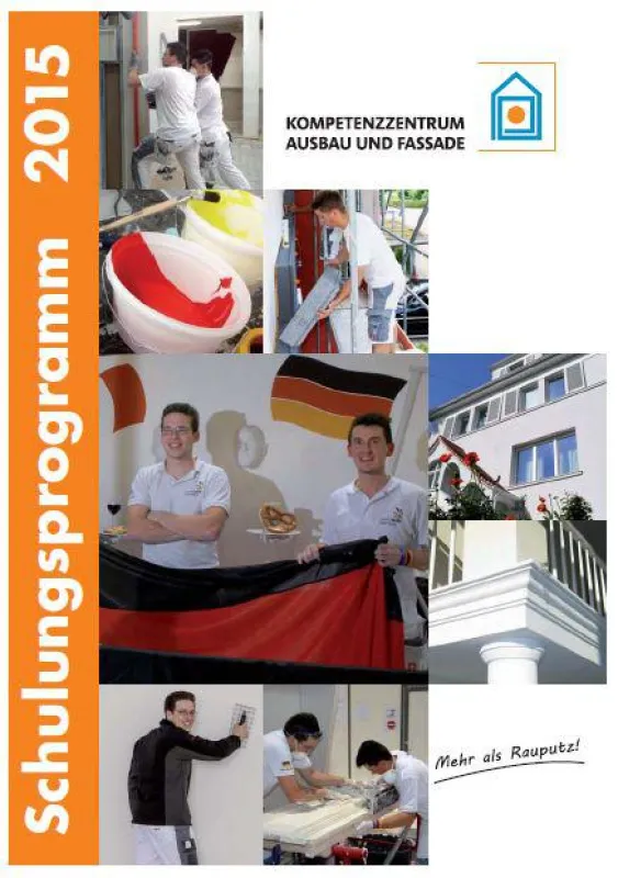 Über 80 Seiten Weiterbildungsangebote für das Ausbau-Fachhandwerk