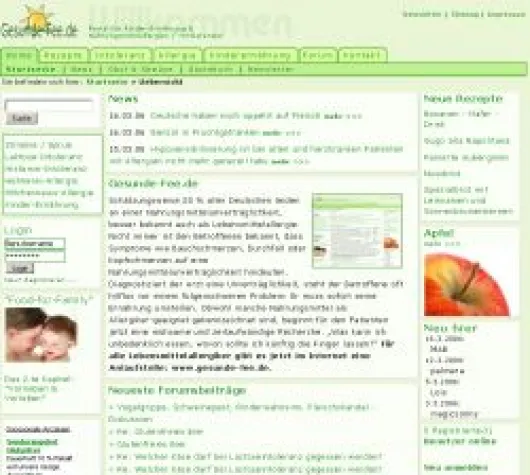 Bild: Neues Ernährungsportal bietet Service rund um Nahrungsmittelunverträglichkeit