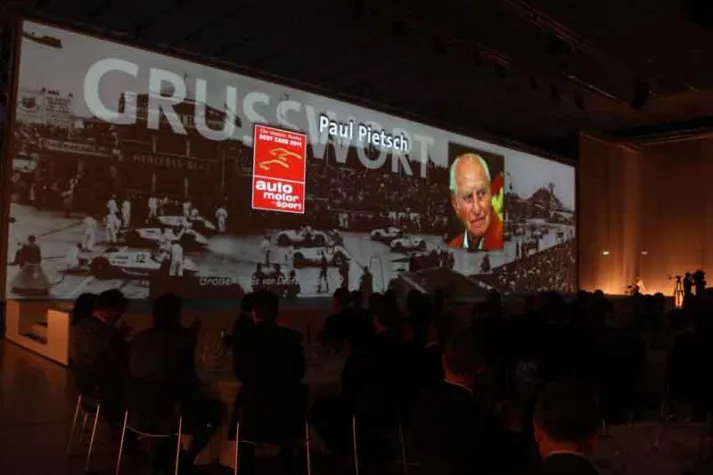 Bild: PASS AV realisierte Medientechnik für „Best Cars 2011“