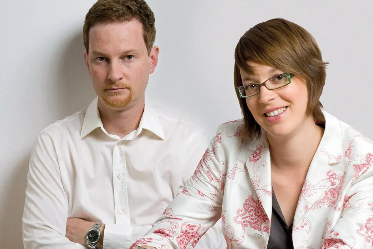 René Marschall und Katharina Marschall kreieren Logos und sind mit ihrem Unternehmen seit fünf Jahren erfolgreich.