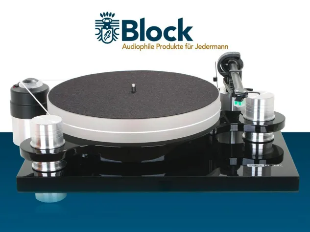 Bild: Block PS-100+: Ein High-End- Schallplattenspieler und Designobjekt