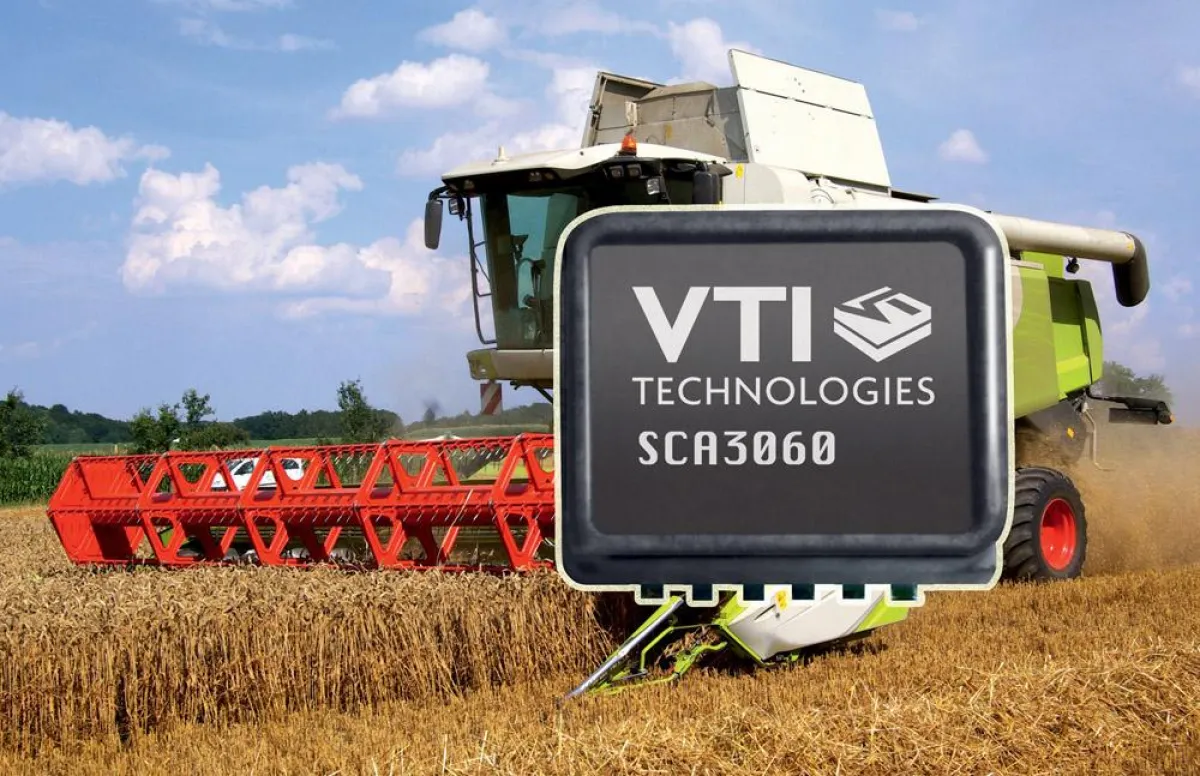 HY-LINE Sensor-Tec - SCA3060-D01 - der neue robuste dreiachsige Beschleunigungssensor von VTI