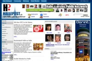 Bild: Neue Werbemöglichkeit in Halle - Firmen-Accounts auf Hallepost