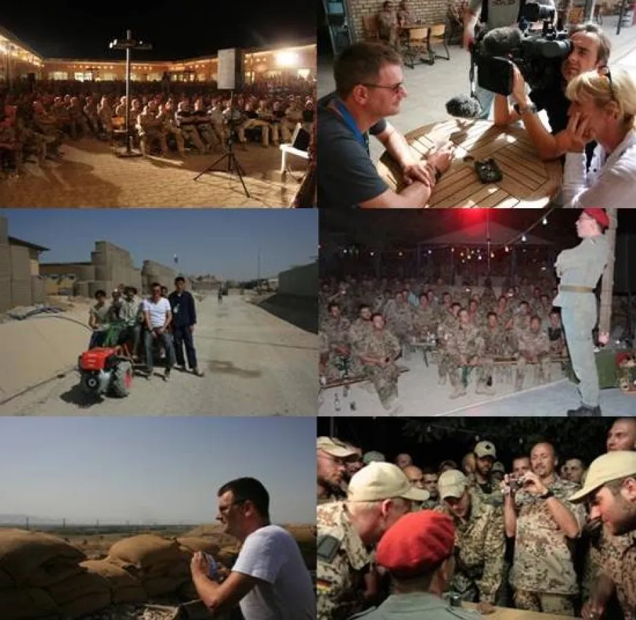 Ausbilder Schmidt in Afghanistan (Fotograf: Jörg Staiber)