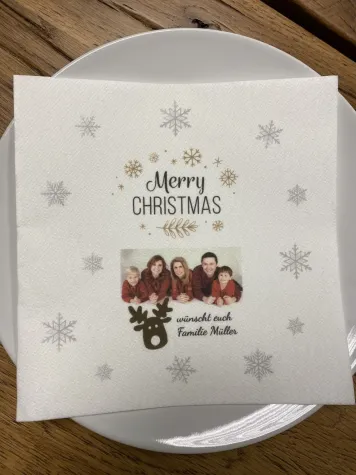 Bild: Servietten schon ab 25 Stück bedrucken