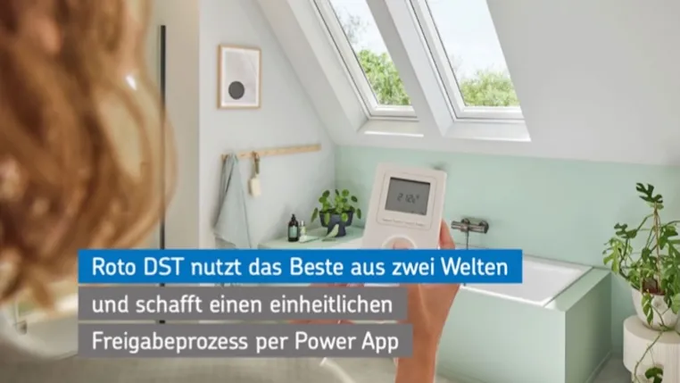 Roto DST harmonisiert europaweit Freigabeprozess mit Power App und SAP-Anbindung Bild: Roto DST harmonisiert europaweit Freigabeprozess mit Power App und SAP-Anbindung
