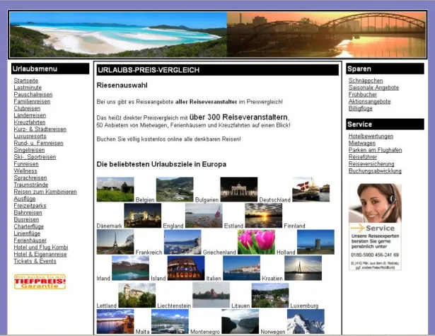 Bild: Reisen vergleichen – mit urlaubs-preis-vergleich.de Urlaubsangebote aus über 300 Reiseveranstaltern wählen