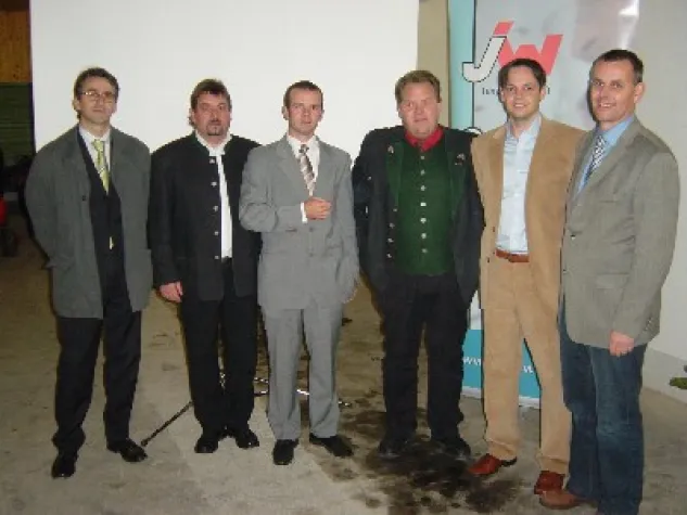 Bild: Der Jungen Wirtschaft wurde richtig eingeheizt