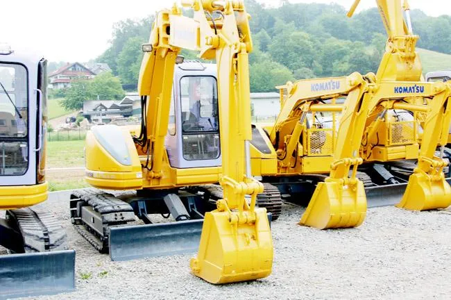 Bild: Kompaktbagger: Arbeiten in besonderen Einsatzgebiet