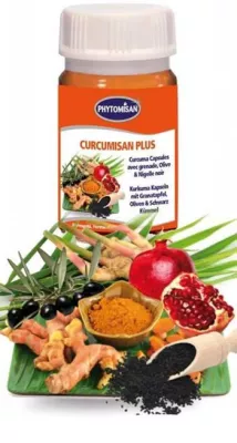 Bild: Kurkuma, eine wertvolle Pflanze und eine heilsame, goldgelbe Knolle für Ihre Quelle des Wohlbefindens