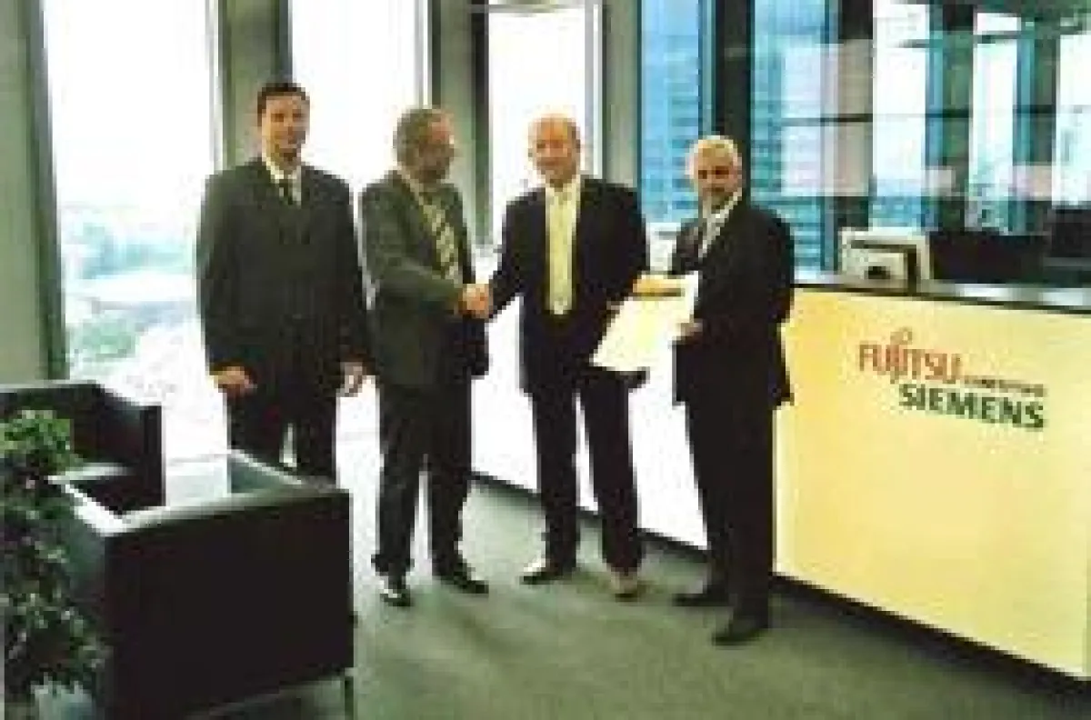 v.l.n.r. Harald Weizbauer (FSC Education and Training), Frank Mies (the campus GmbH), Goerg Kremer (FSC Education and Training), Peter Naunheim (the campus GmbH)