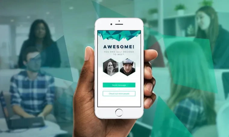 Bild: Hidence – mobile Vernetzung in Aktion