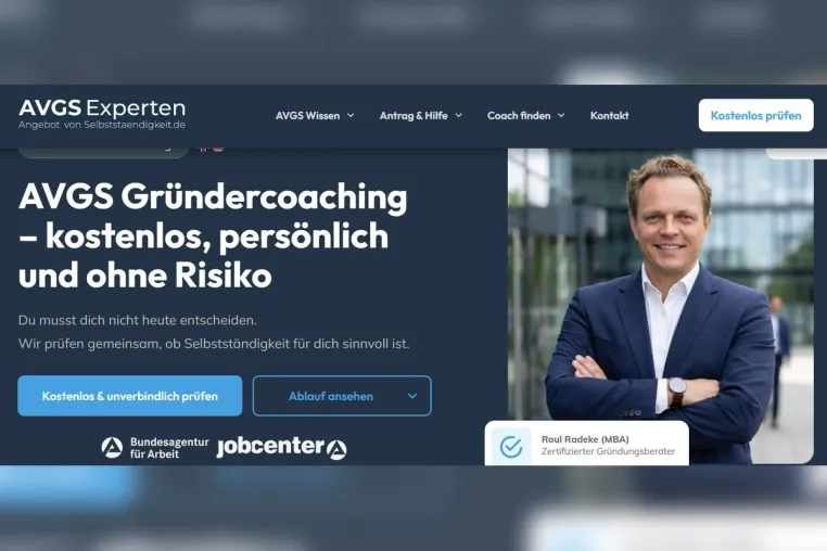 Bild: AVGS Experten: Gefördertes Coaching für den Weg in die Selbstständigkeit