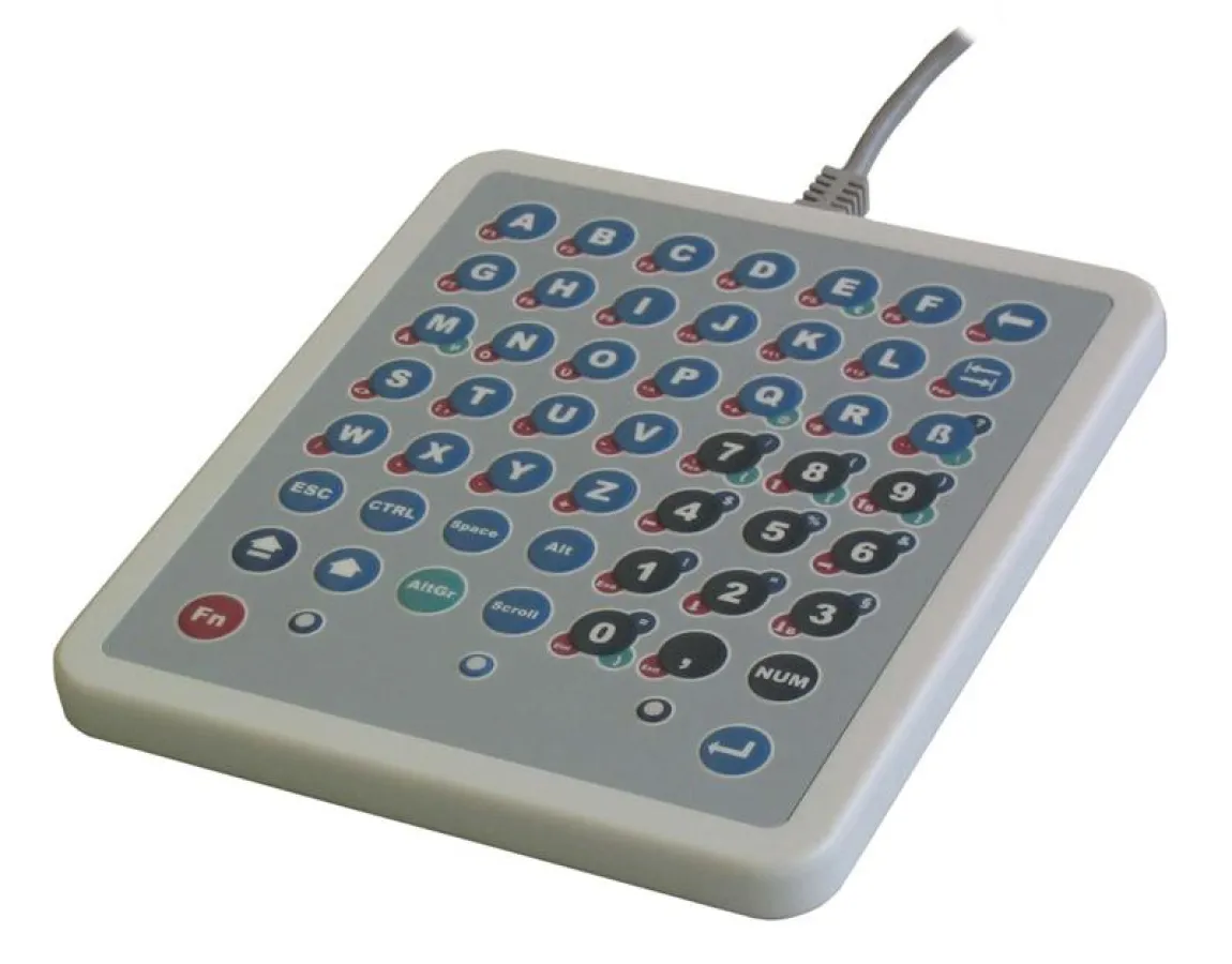 GFT-51 Folientastatur erkennt Geistertasten - von GeBE