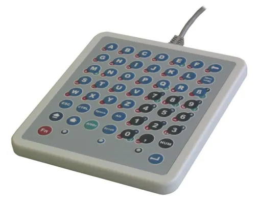 GFT-51 Folientastatur erkennt Geistertasten - von GeBE Bild: GFT-51 Folientastatur erkennt Geistertasten - von GeBE