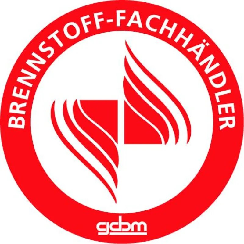 Das Zeichen des Brennstoff-Fachhändlerr