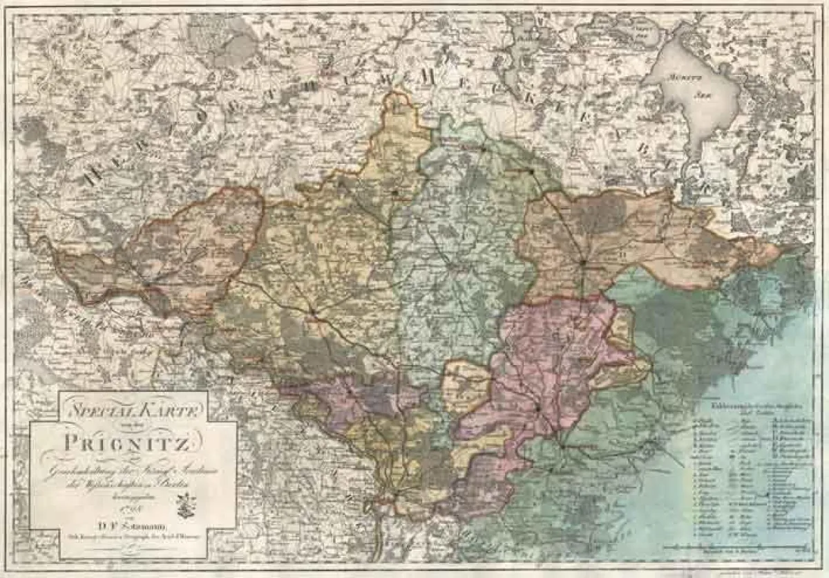 Der Faksimile-Druck: gut gerahmt nicht vom Original zu unterscheiden