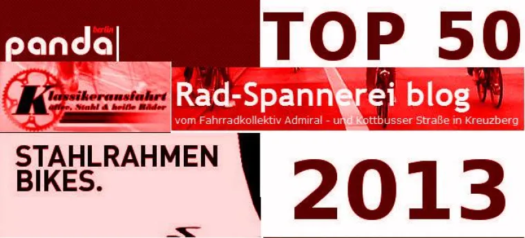 Die Top 50 German Bike Blogs 2013 Bild: Die Top 50 German Bike Blogs 2013