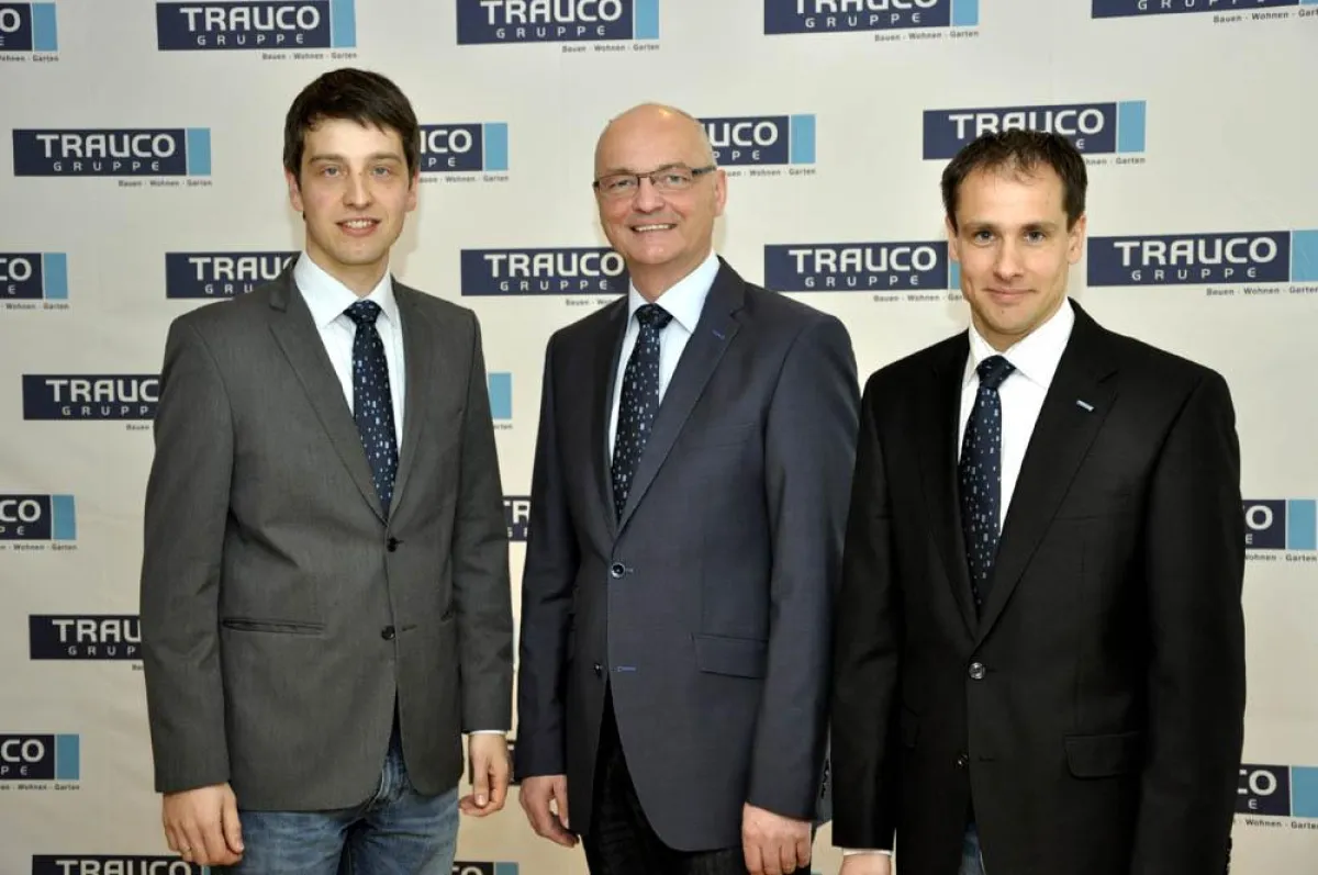 Die Trauco-Vorstände v.l.: Michael Trauernicht, Harald Schön und Wilko Liebetrau.
