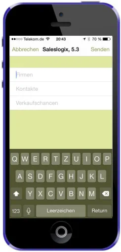 Bild: Reischer CRM Consultants integriert Sprache mit dictate on demand mobile in Saleslogix
