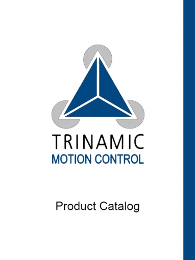 Bild: Trinamic bringt zur SPS/IPC/DRIVES ersten Produktkatalog heraus
