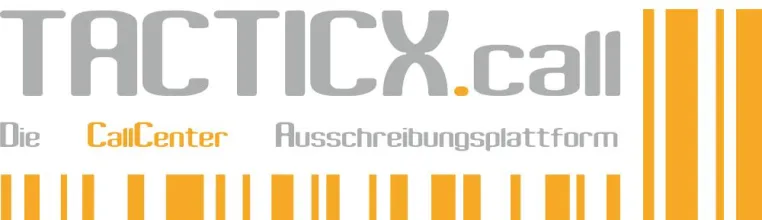 Bild: Start der neuen tacticx Ausschreibungsplattform für Callcenter Leistungen - tacticx.call