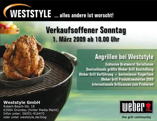 Bild: Tag des offenen Weber-Grills