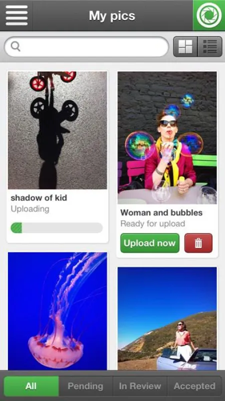 Jeder Smartphone-Besitzer kann mit der Fotolia Instant App seine Schnappschüsse zum Verkauf anbieten