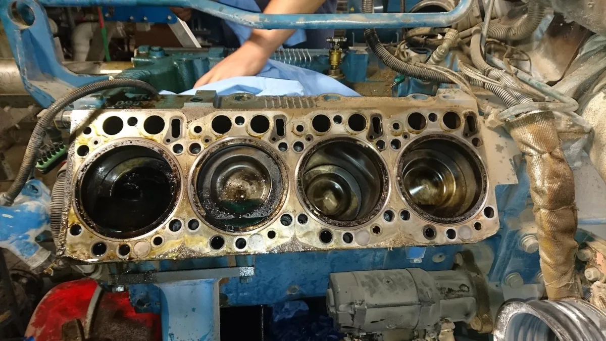 Schaden nach Motorklopfen