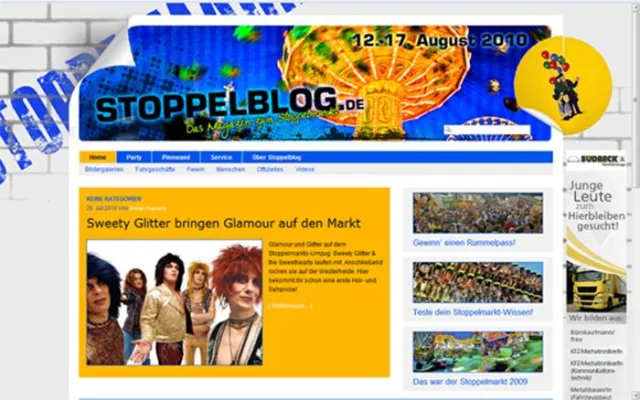 Stoppelblog - das erste Webmagazin zum Stoppelmarkt in Vechta Bild: Stoppelblog - das erste Webmagazin zum Stoppelmarkt in Vechta