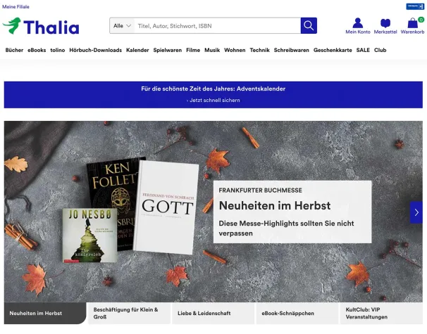 Bild: Thalia Mayersche vertraut im Programmatic Advertising auf e-dialog