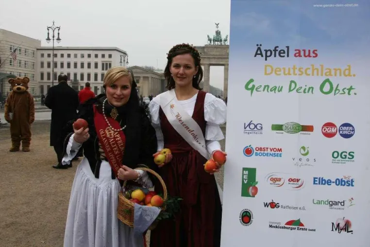 Der Tag des deutschen Apfels - Am 11.1.2011 feierte Deutschland sein Lieblingsobst Bild: Der Tag des deutschen Apfels - Am 11.1.2011 feierte Deutschland sein Lieblingsobst