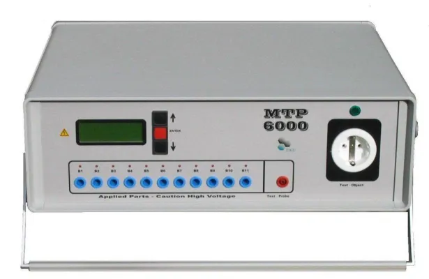 EKU Elektronik präsentiert den MTP6000 (VDE-Tester mit Hochspannungsprüfung) Bild: EKU Elektronik präsentiert den MTP6000 (VDE-Tester mit Hochspannungsprüfung)