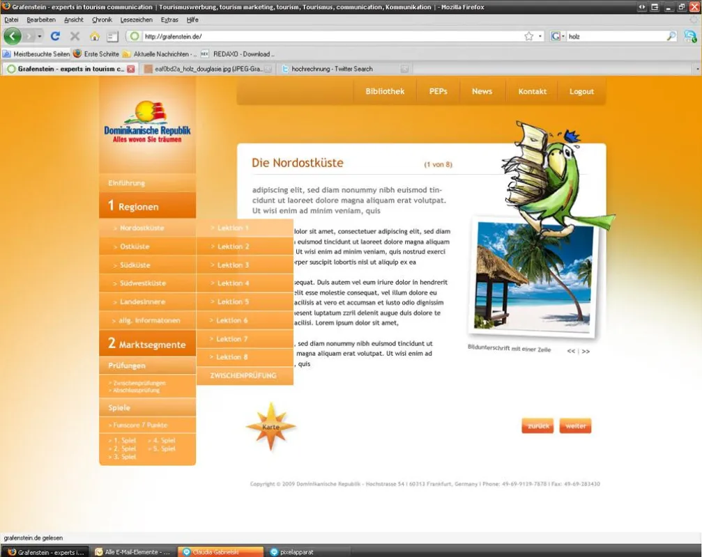 Beispielseite E-Learning