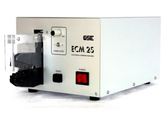 Unsere elektrische Crimpmaschine ECM 25 hat 5-jähriges Jubiläum Bild: Unsere elektrische Crimpmaschine ECM 25 hat 5-jähriges Jubiläum