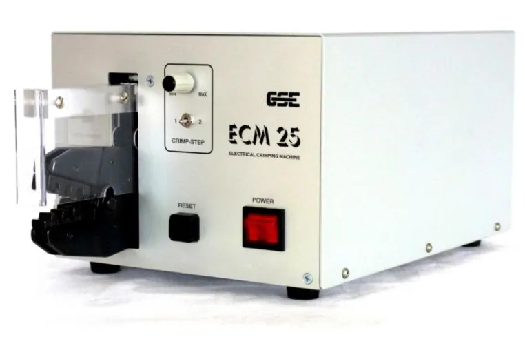 Unsere elektrische Crimpmaschine ECM 25 hat 5-jähriges Jubiläum Bild: Unsere elektrische Crimpmaschine ECM 25 hat 5-jähriges Jubiläum
