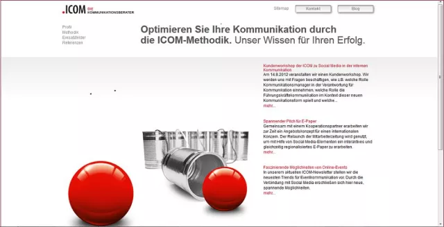 Bild: ICOM in neuem Look – Relaunch der ICOM Website