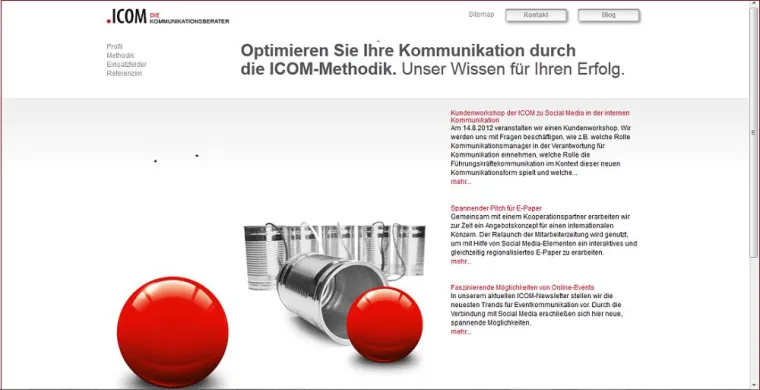 Bild: ICOM in neuem Look – Relaunch der ICOM Website