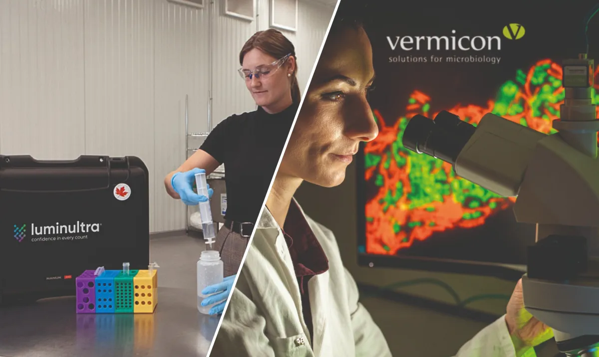 vermicon AG und Luminultra (© vermicon AG & Luminultra)