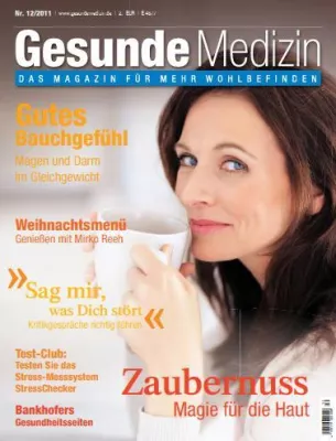 Bild: Gutes Bauchgefühl – mit der Dezember-Ausgabe von Gesunde Medizin