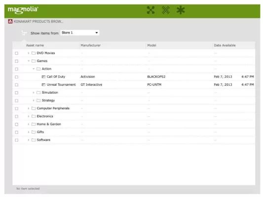 Magnolia erweitert E-Commerce-Fähigkeiten mit KonaKart Bild: Magnolia erweitert E-Commerce-Fähigkeiten mit KonaKart