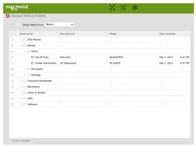 Magnolia erweitert E-Commerce-Fähigkeiten mit KonaKart Bild: Magnolia erweitert E-Commerce-Fähigkeiten mit KonaKart