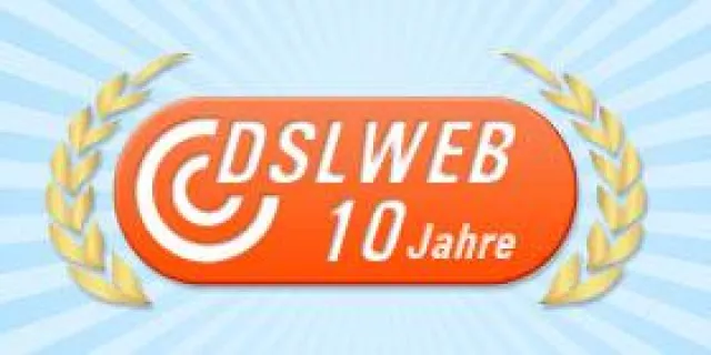 Bild: 10 Jahre Verbraucherportal DSLWEB: Gefeiert wird bei Vodafone DSL mit exklusivem DSLWEB-Vorteil