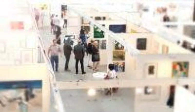 Bild: Kunstmesse Zürich im Oktober 2020