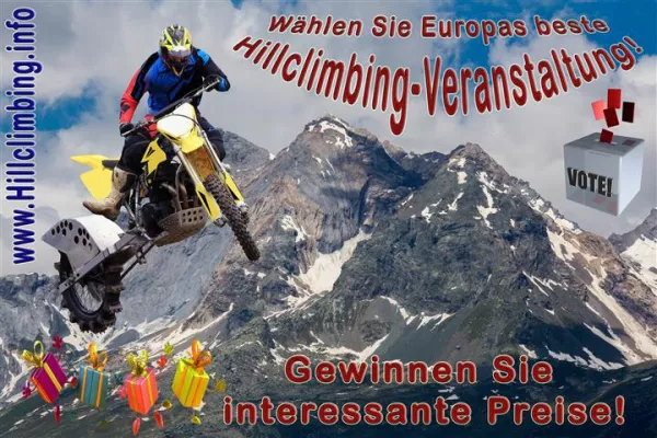 Bild: Wahl der besten Hillclimbing-Veranstaltung in Europa inkl. Gewinnspiel