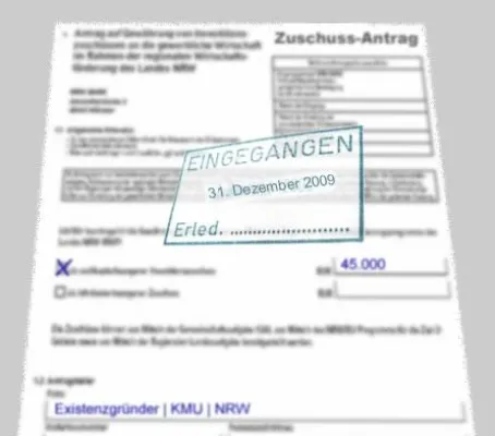 Bild: Stichtag 31.12.2009: Zuschussanträge für Existenzgründungen in NRW rechtzeitig stellen