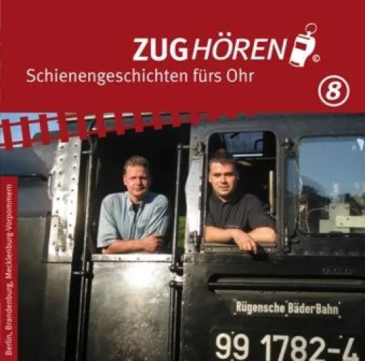 „Rasender Roland“ zum Hören - Eisenbahn-Hörbuch aus Berlin, Brandenburg und Mecklenburg-Vorpommern Bild: „Rasender Roland“ zum Hören - Eisenbahn-Hörbuch aus Berlin, Brandenburg und Mecklenburg-Vorpommern